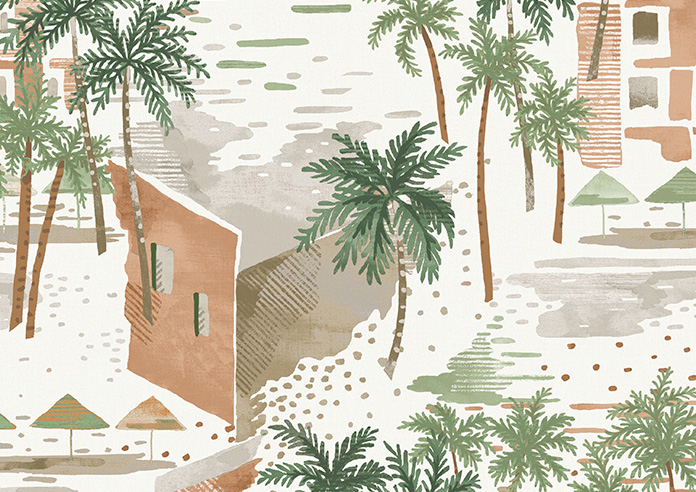 Sunset Boulevard, Glow - Twist&Fit Roman Blind - Image 7